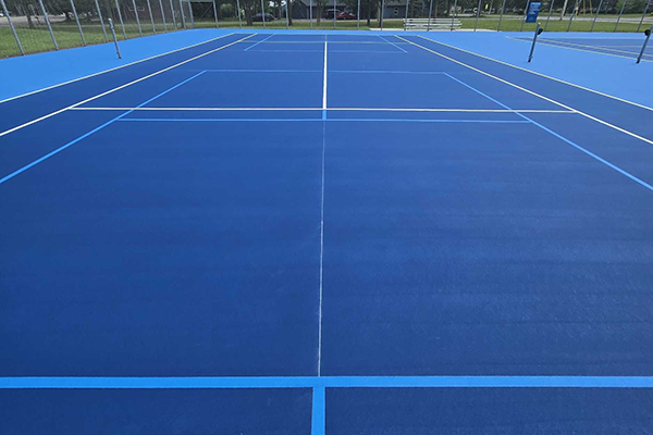 Tennis and Pickleball Court Upgrade at Minnesota High School