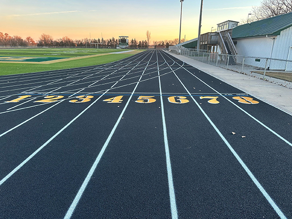 Central City High School Running Track Resurfacing