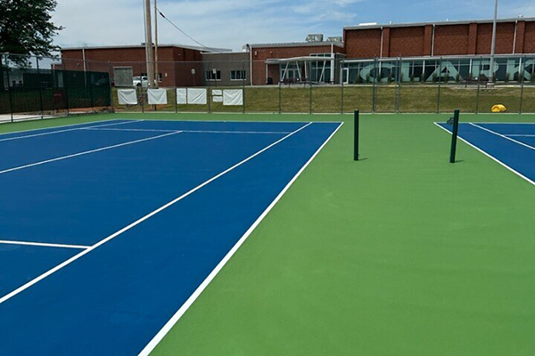 Crack-Free Courts at Clarke Community High School