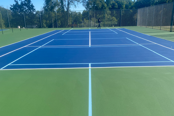 Cracks Erased: Josten Park’s Courts Restored to Perfection
