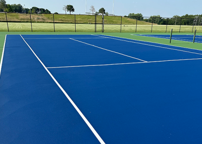 Smoother Pickleball Courts for Concordia Bulldogs