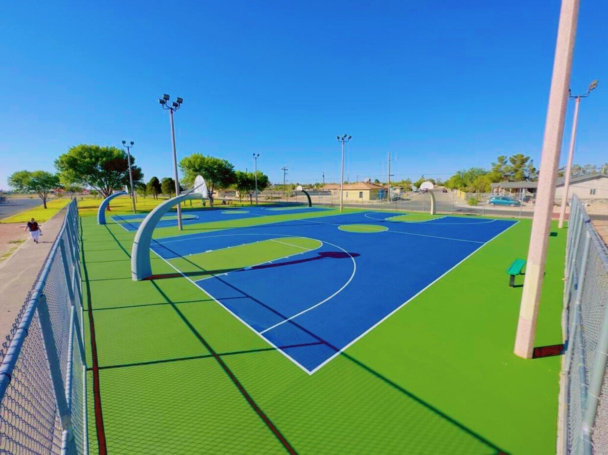 Pueblo Viejo’s Vibrant New Multiuse Courts