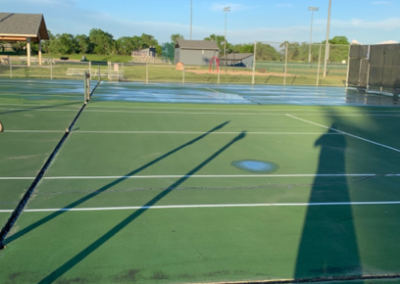 Tennis Court Birdbaths: Repair Solutions for the $15,000 Problem