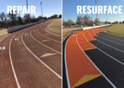 Running Track Repair vs. Resurfacing: When to Choose Each Option