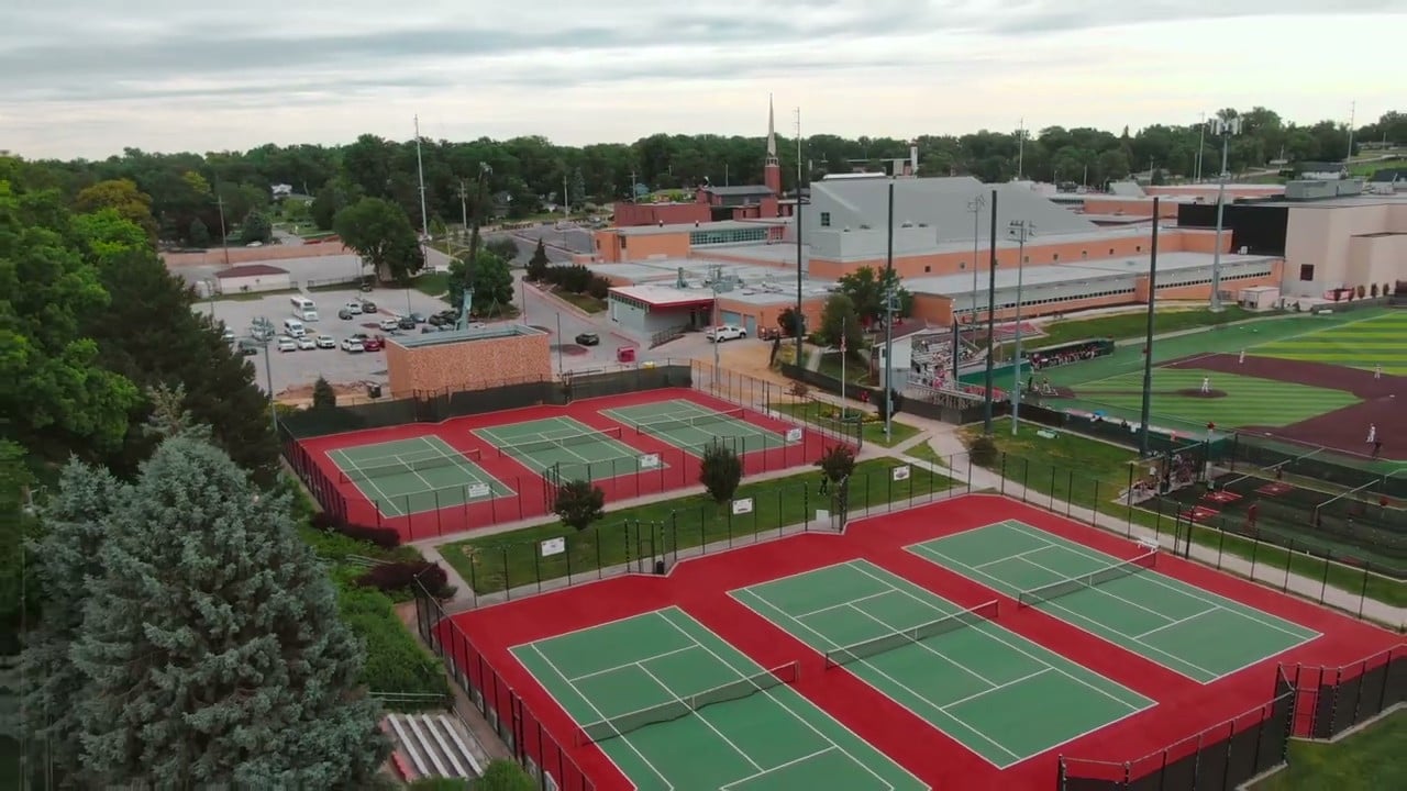 Six-Court Tennis Resurfacing at Westside High School